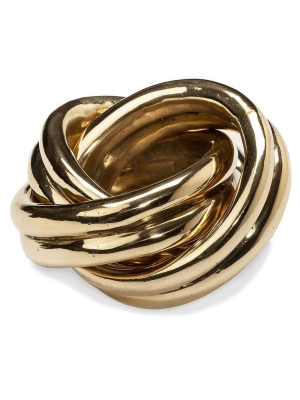 Interlude Home Yves Shiny Bronze Rings