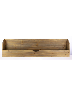 36" X 9.4" Muskoka Cantu Shelf Brown - Kiera Grace