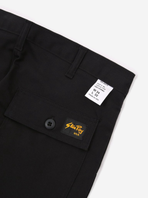 Stan Ray 1100 Og Loose Fatigue Pant - Black Twill