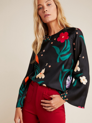 Marimekko Mysteeri Silk Blouse