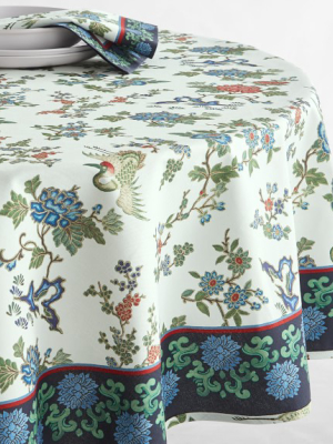 Crane Round Tablecloth