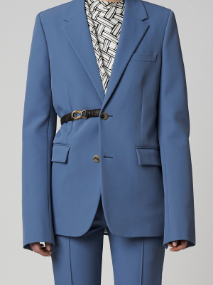 Gabardine Suit Jacket