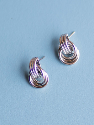 Looped Circle Earrings