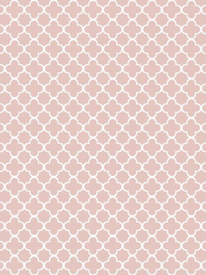 Framework Wallpaper In Pink From The Geometric Resource Collection By York Wallcoverings