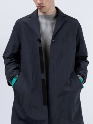 Neue Overcoat In Dark Blue