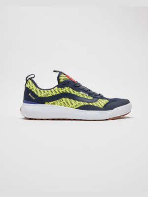 Ua Ultrarange Exo Gore-tex In Navy & Yellow