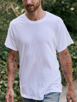 The Men's Slim Tee. -- True White