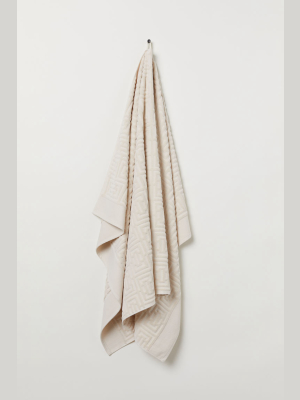 Jacquard-weave Bath Sheet