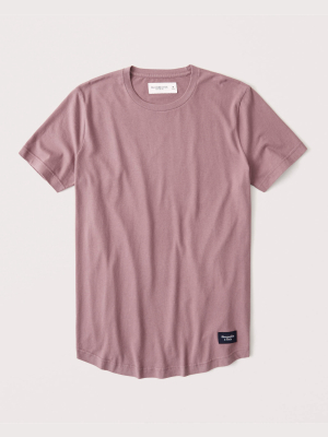 Curved Hem Tee