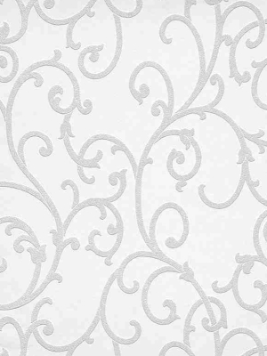 Scrollwork 2 Paintable Wallpaper In White Design By Bd Wall