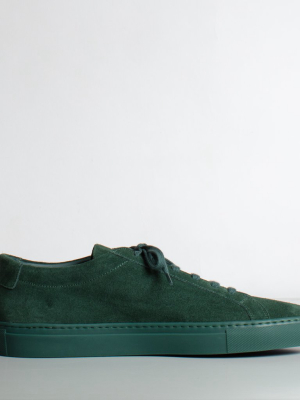 Achilles Low Suede - Green