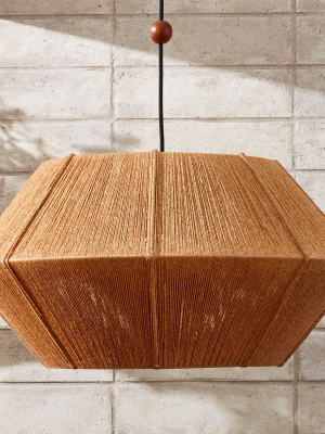 Love One Another Natural Pendant Light