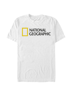 Men's National Geographic Basic Logo T-shirt