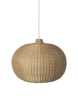 Braided Belly Lamp Shade