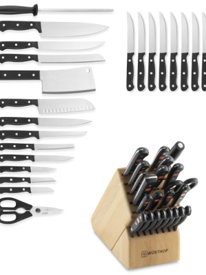 Wüsthof Gourmet 23-piece Knife Block Set