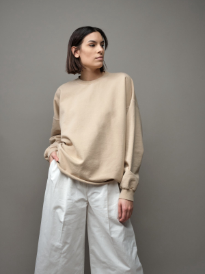 Fonder Sweatshirt In Beige