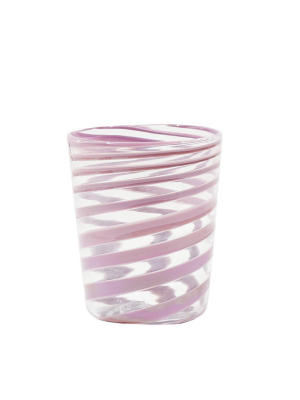 Giravolta Water Glass Purple