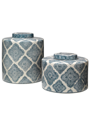 Jamie Young Co. Oran Canisters (set Of 2)