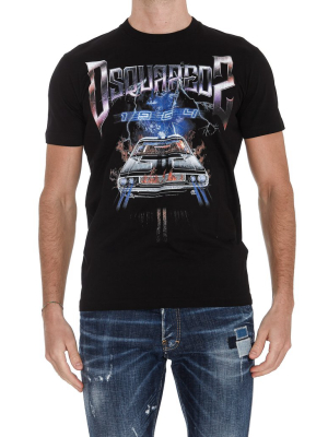 Dsquared2 Graphic Printed T-shirt