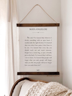Maya Angelou
