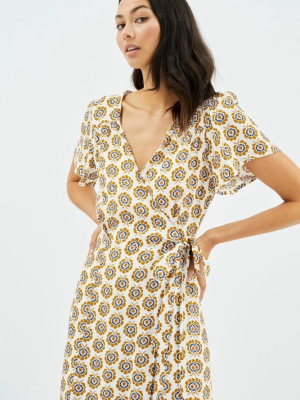 Bree Wrap Midi Dress