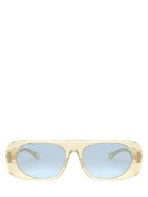 Burberry Eyewear Rectangular Frame Sunglasses