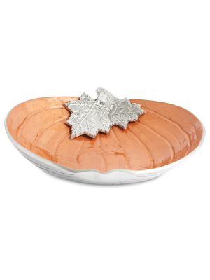 Julia Knight Pumpkin 12.5" Bowl In Spice