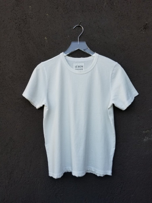 Organic Cotton White Vintage Boy Tee