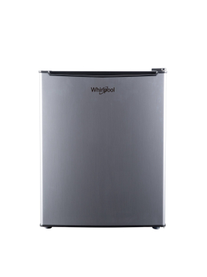 Whirlpool 2.7 Cu Ft Mini Refrigerator - Stainless Steel - Bc-75a