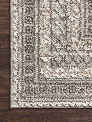 Grey/ Multi Cole Rug