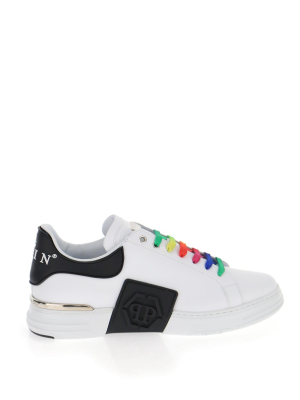 Philipp Plein Phantom Kick$ Lace-up Sneakers