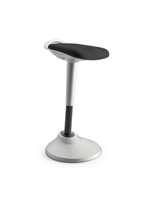 Perch Sit To Stand Backless Office Stool Black - Hon