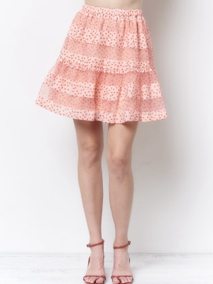 Karina Tiered Mini - Dot/stripe