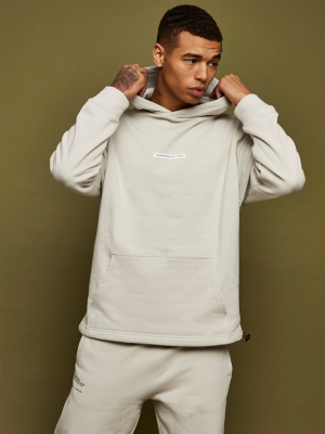 Stone Print Bungee Cord Hoodie