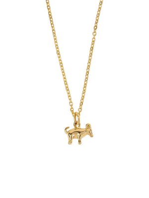 Tiny Goat Necklace