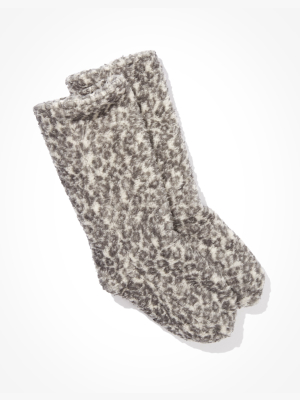 Aeo Sherpa Slipper Socks