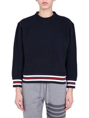 Thom Browne Striped Knitted Sweater