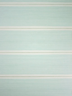 Shaftesbury Wallpaper In Pastel Blue Color By Osborne & Little