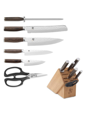 Shun Premier 7-piece Knife Block Set