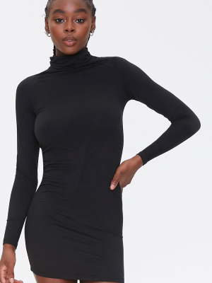 Turtleneck Bodycon Dress