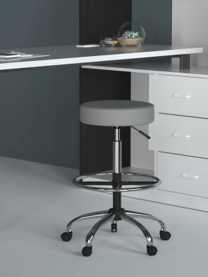 Medical/drafting Stool Gray - Boss Office Products