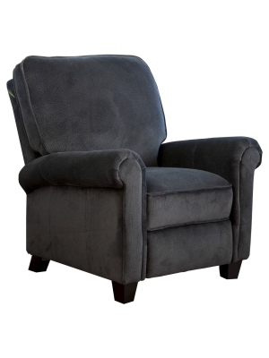 Dallon Fabric Recliner Club Chair - Charcoal - Christopher Knight Home
