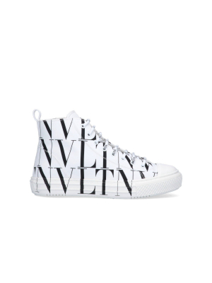 Valentino Vltn Times High-top Sneakers