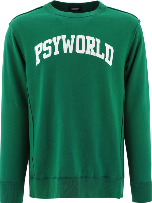 Undercover Psyworld Print Sweatshirt