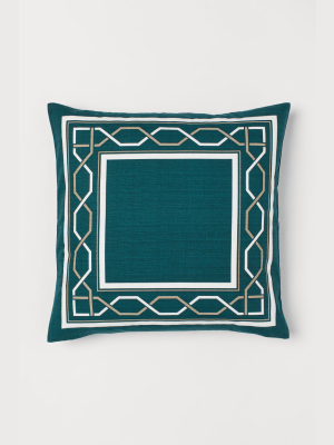 Slub-weave Cushion Cover