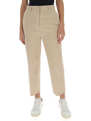 Prada Cropped Tailored Trousers