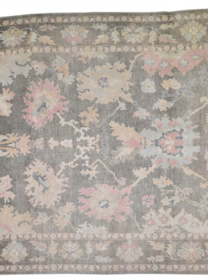 Turkish Oushak Rug 7'5" X 9'6"