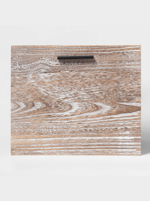 Large Decorative Wood Crate 11"x14" - Project 62™