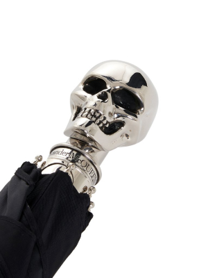 Alexander Mcqueen Foldable Skull Umbrella