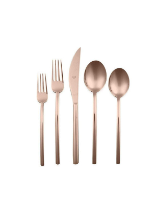 Mepra Due Bronzo 5-piece Flatware Set